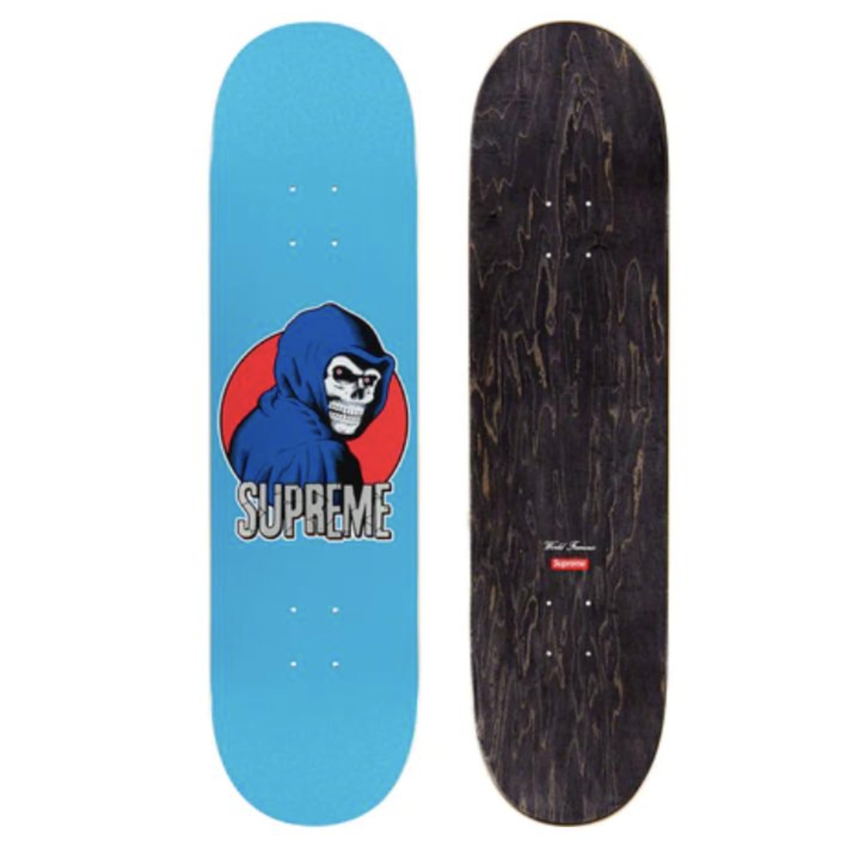 Supreme Reaper Skateboard Deck Blue