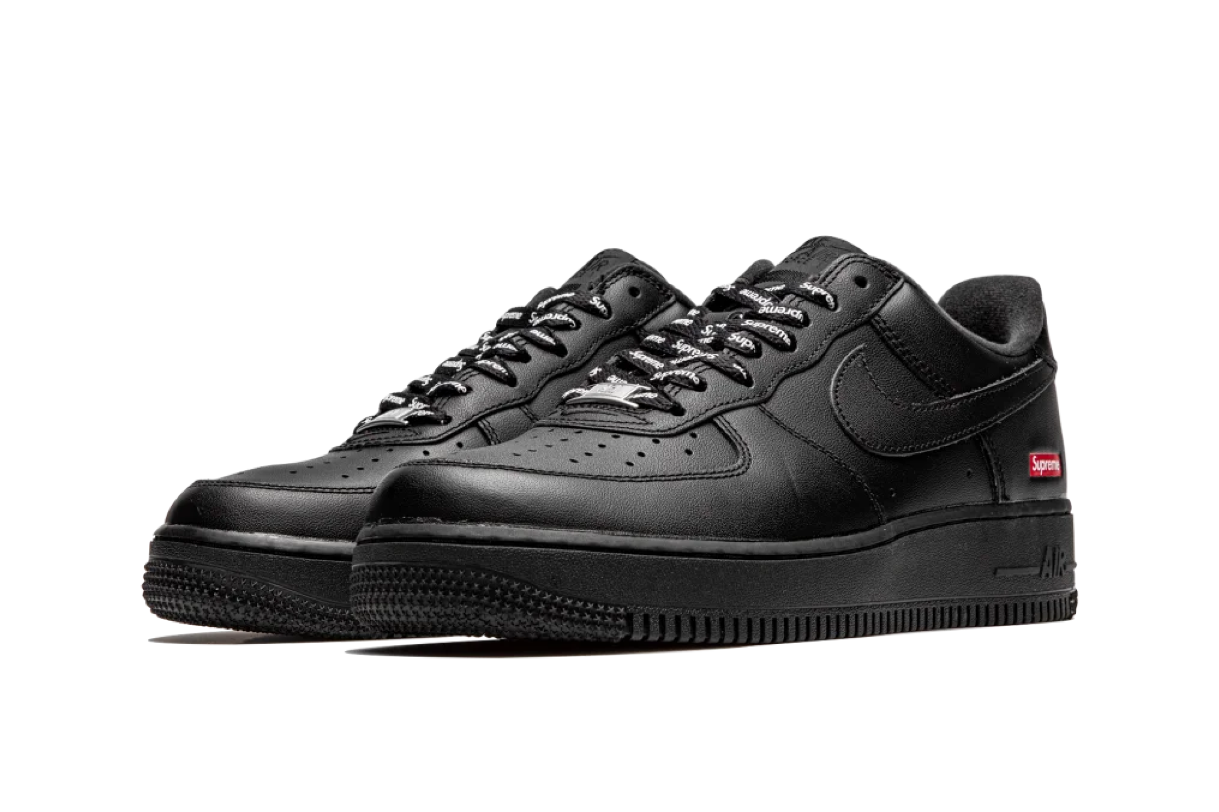 Supreme x Air Force 1 Triple Black